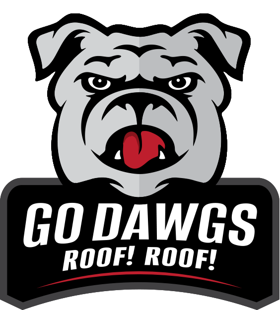 Go Dawgs Roof Roof logo